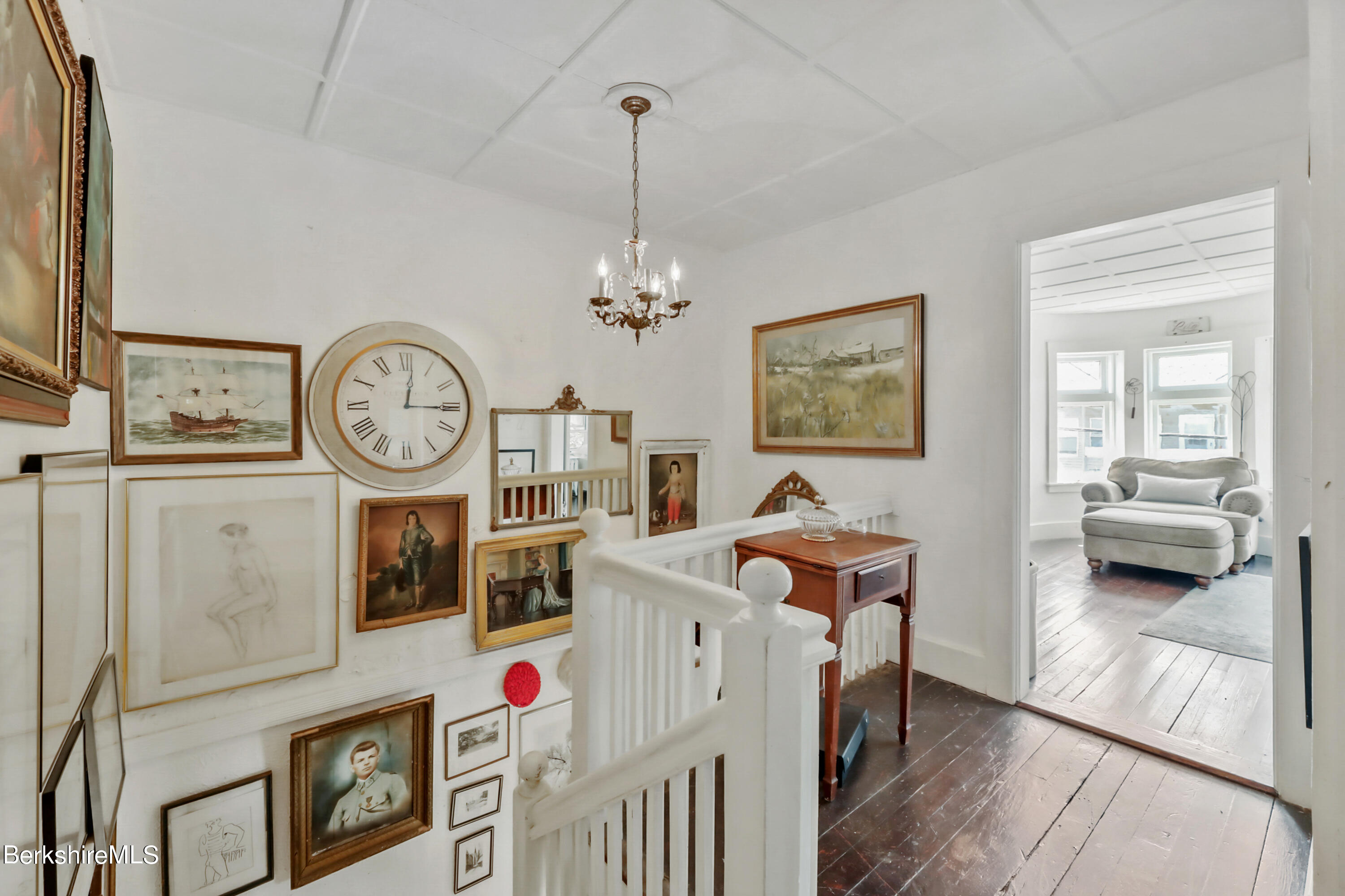 7 Lincoln Street Pittsfield, MA 01201 - Photo 14 of 25 a living room with furniture and a large window