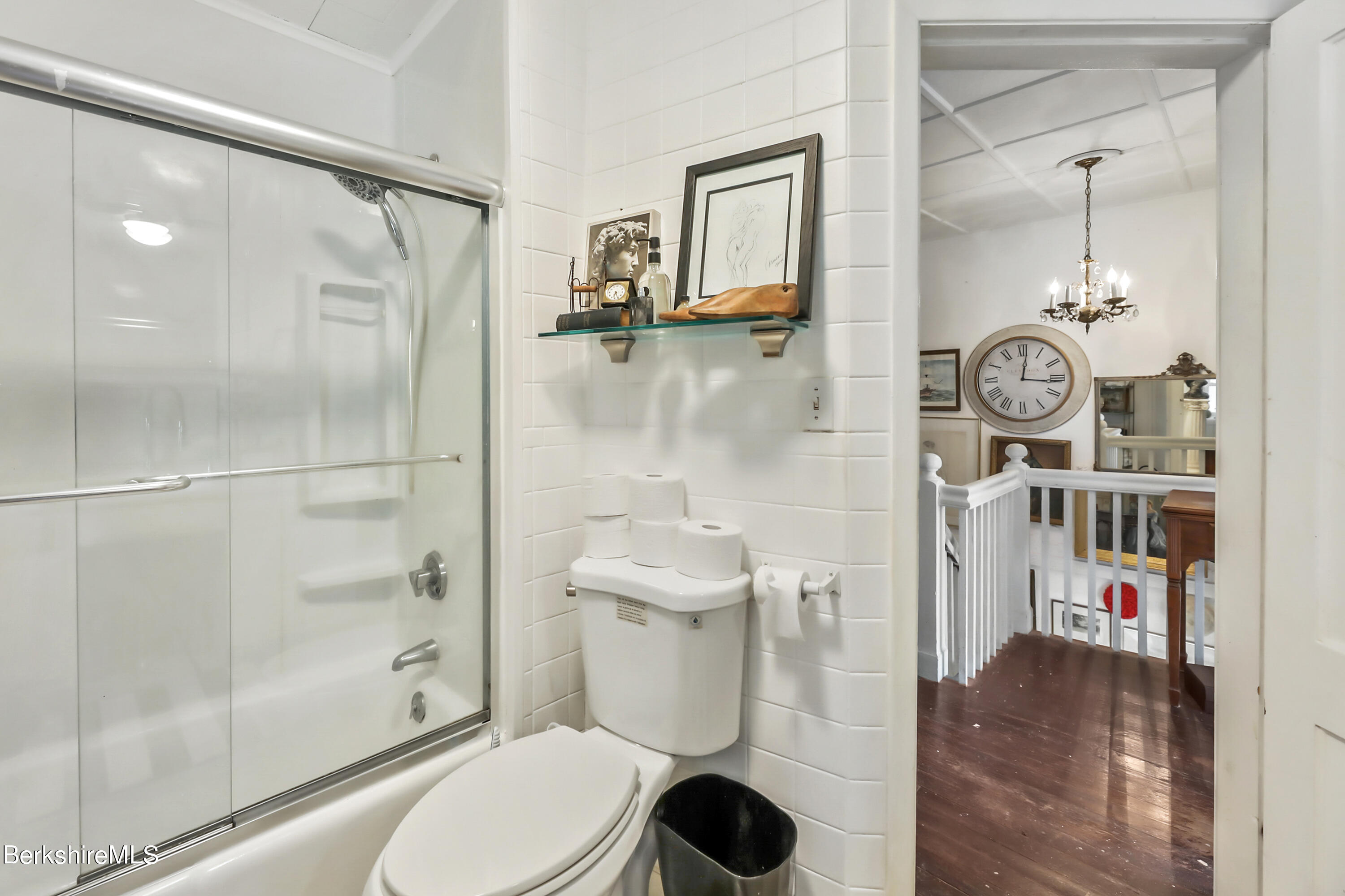 7 Lincoln Street Pittsfield, MA 01201 - Photo 21 of 25 a bathroom with a toilet a sink and shower