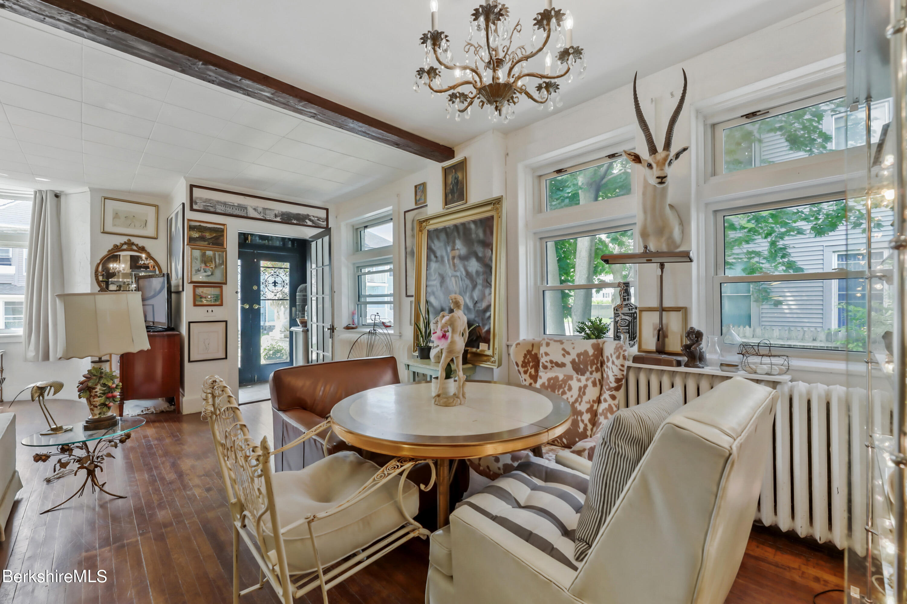 7 Lincoln Street Pittsfield, MA 01201 - Photo 8 of 25 a view of a dining room with furniture window and outside view