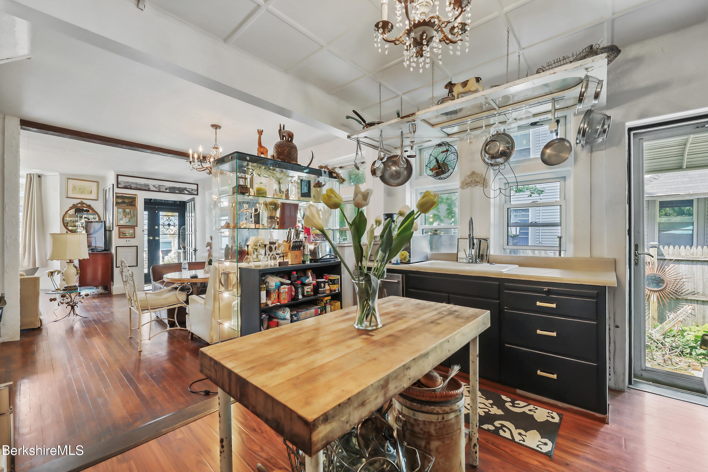 7 Lincoln Street Pittsfield, MA 01201 - Photo 10 of 25 a view of a dining room with furniture and wooden floor