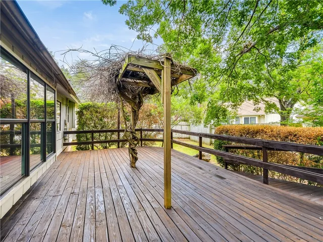 a view of outdoor space with seating area
