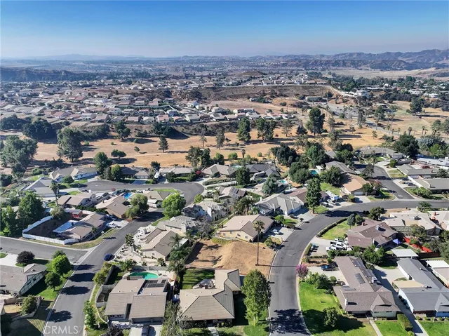 an aerial view of a city with lots of residential buildings