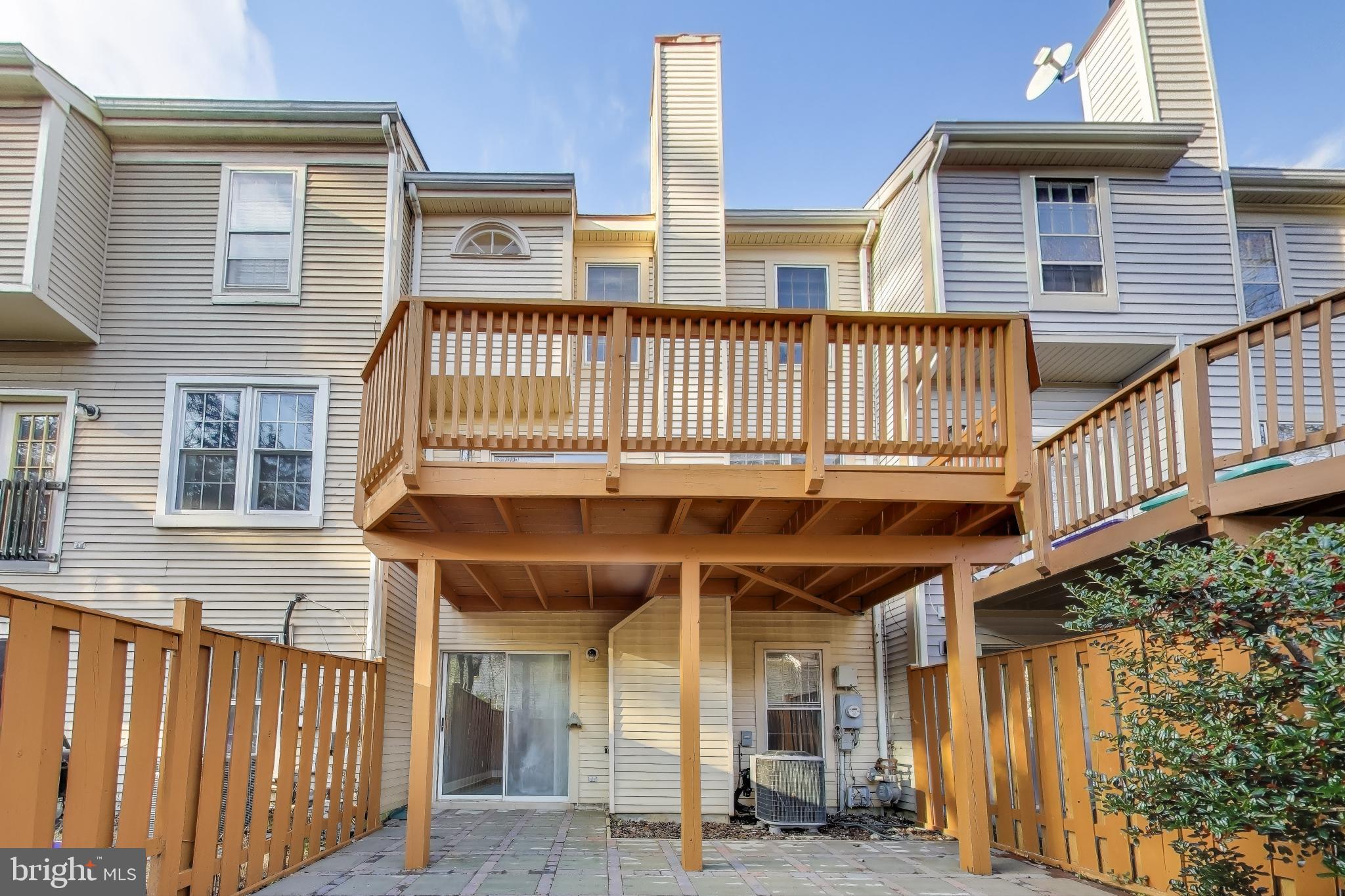 2851 Strauss Terrace Silver Spring, MD 20904 - Photo 31 of 34 a view of a house with a deck