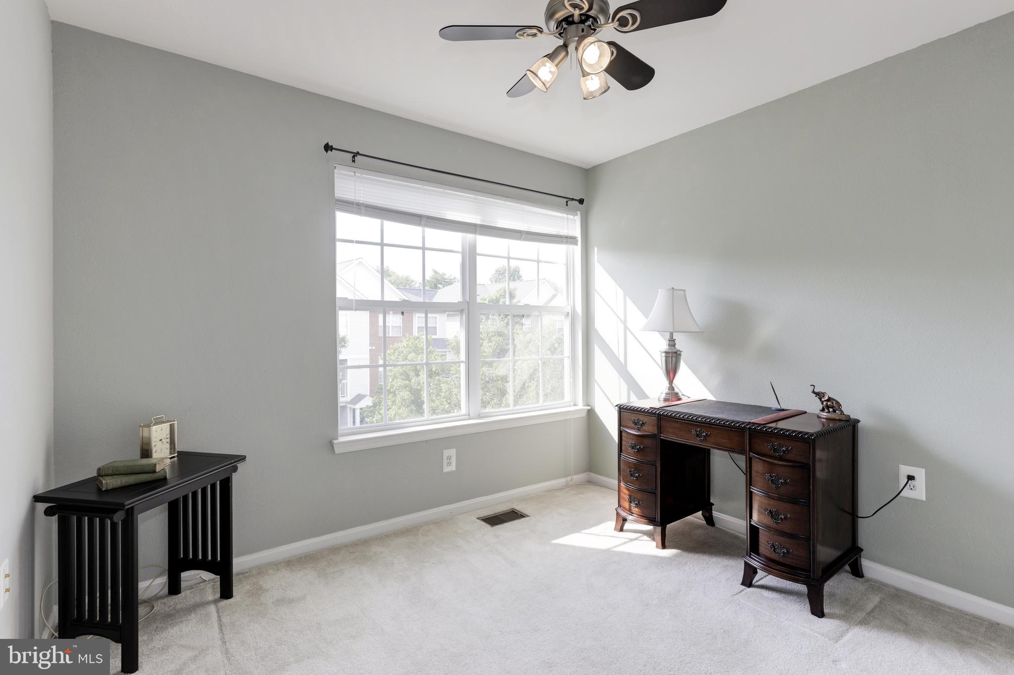 13105 Marcey Creek Road Herndon, VA 20171 - Photo 22 of 25 Third Bedroom with Ceiling Fan