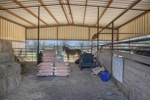 a view of storage and utility room