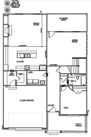 a picture of floor plan