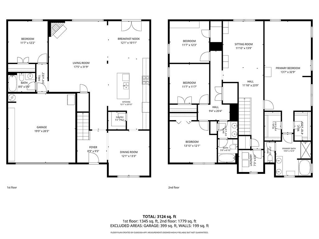 371 Highgrove Circle Dallas, GA 30157 - Photo 6 of 20 a picture of a floor plan