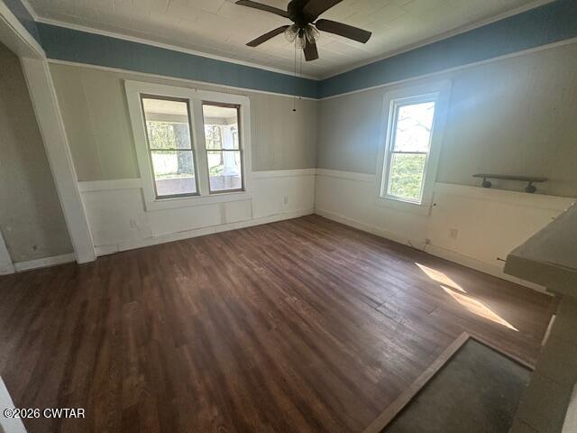 450 Kenny Road Martin, TN 38237 - Photo 14 of 17 a view of an empty room with a window and wooden floor