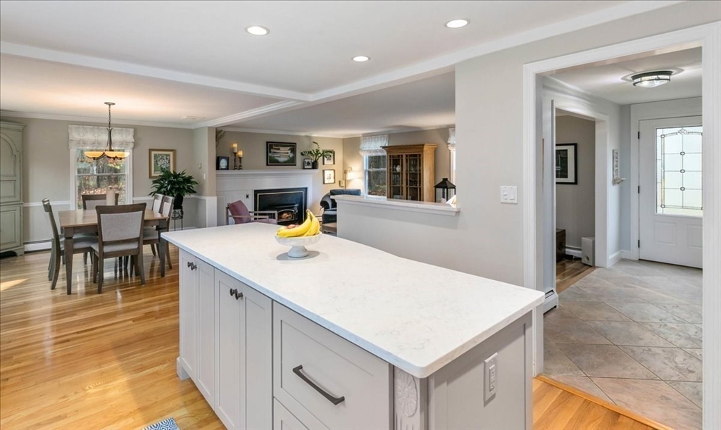 50 Stonecleave Road Boxford, MA 01921 - Photo 17 of 42 a view of kitchen with furniture and fireplace