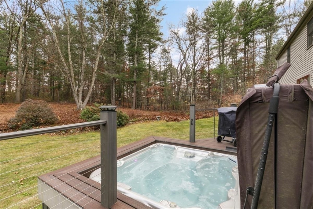 50 Stonecleave Road Boxford, MA 01921 - Photo 38 of 42 a view of a backyard with large trees