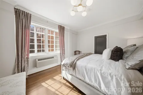 view of living room with furniture and wooden floor