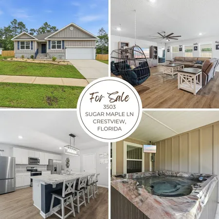 $354,900 | 3503 Sugar Maple Lane, Crestview, FL 32539