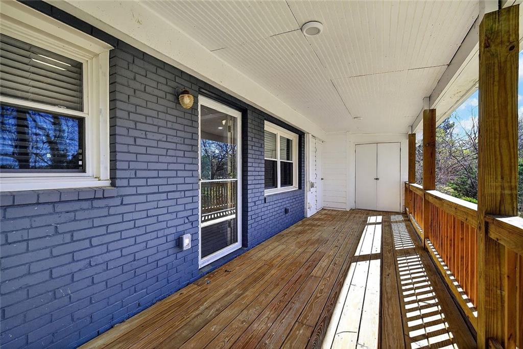 3045 Lindon Lane Decatur, GA 30033 - Photo 17 of 18 a view of a balcony with wooden floor
