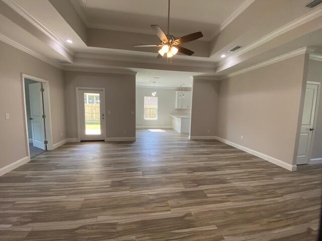 519 Friendship Road Mary Esther, FL 32569 - Photo 4 of 47 a view of a livingroom with a ceiling fan window and wooden floor
