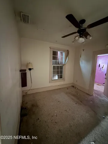 a view of empty room