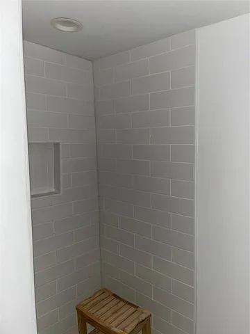 a backyard of a house