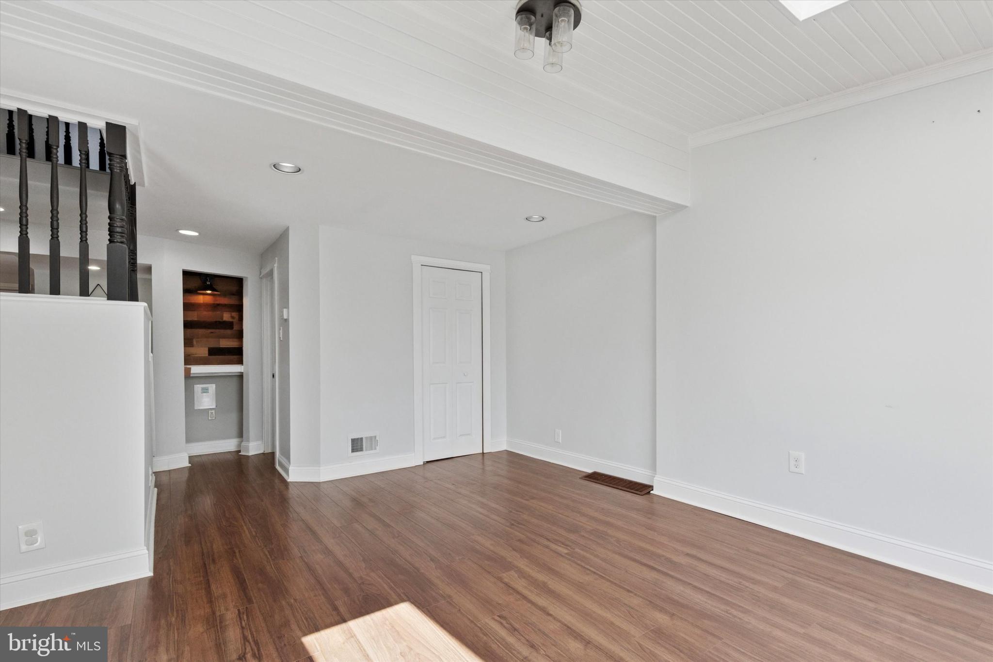 404 Exton Road Hatboro, PA 19040 - Photo 8 of 25 wooden floor in an empty room