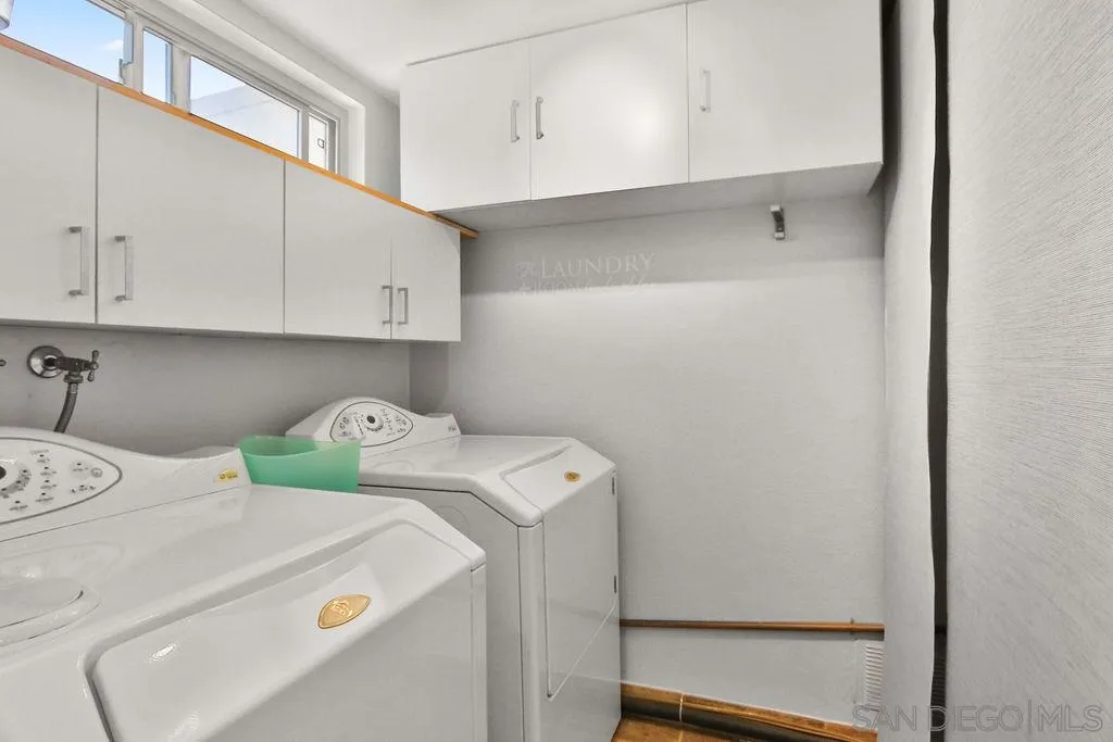 6359 Rancho Mission Road, Unit 7 San Diego, CA 92108 - Photo 11 of 25 a utility room with dryer and washer