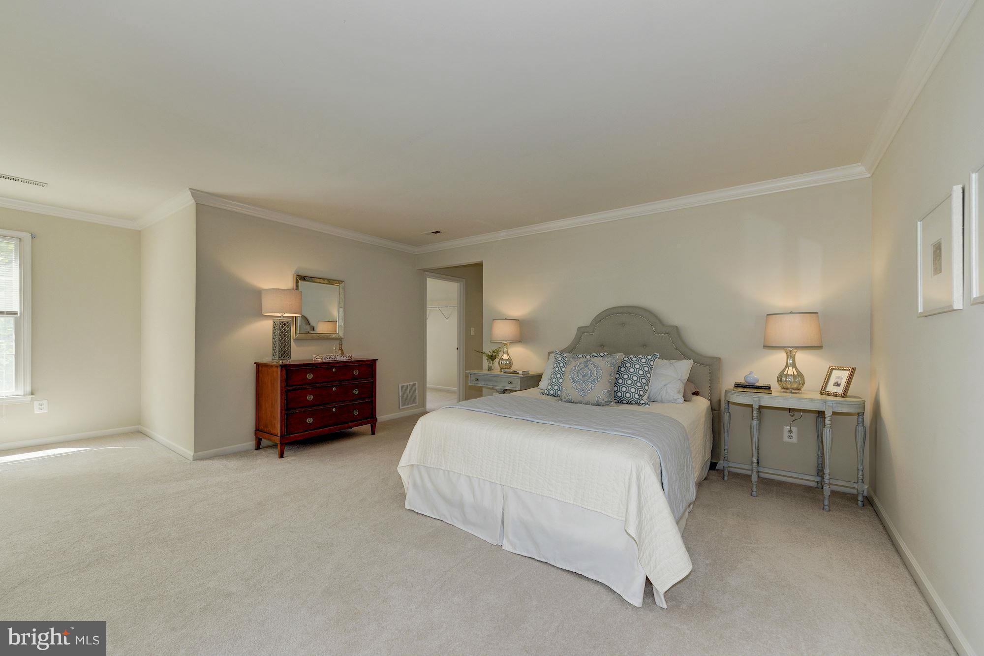 1357 Tunwell Stable Court Reston, VA 20194 - Photo 13 of 27 Spacious Master Suite w/ crown molding and carpet