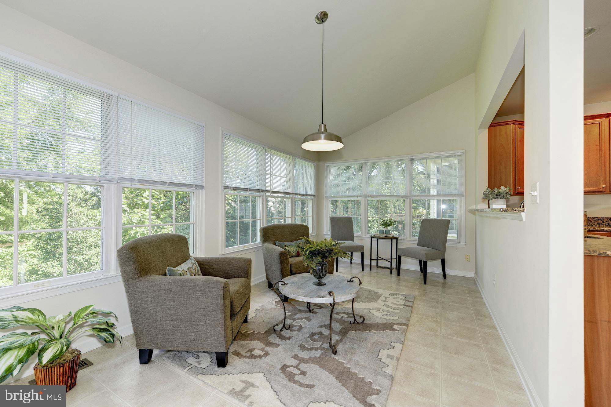 1357 Tunwell Stable Court Reston, VA 20194 - Photo 7 of 27 Bright Bkfst Rm w/walls of windows!