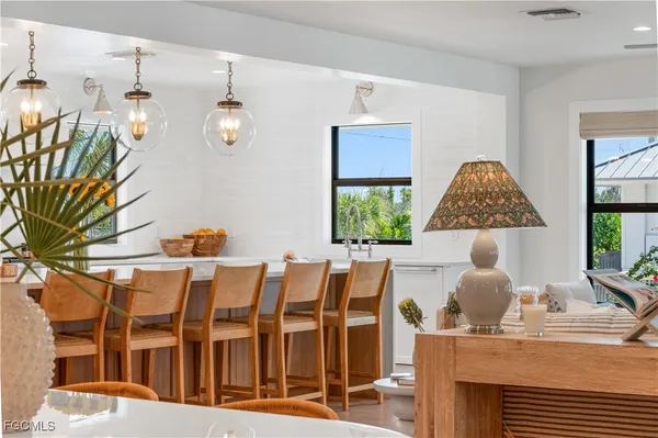 a large kitchen with lots of counter space and appliances