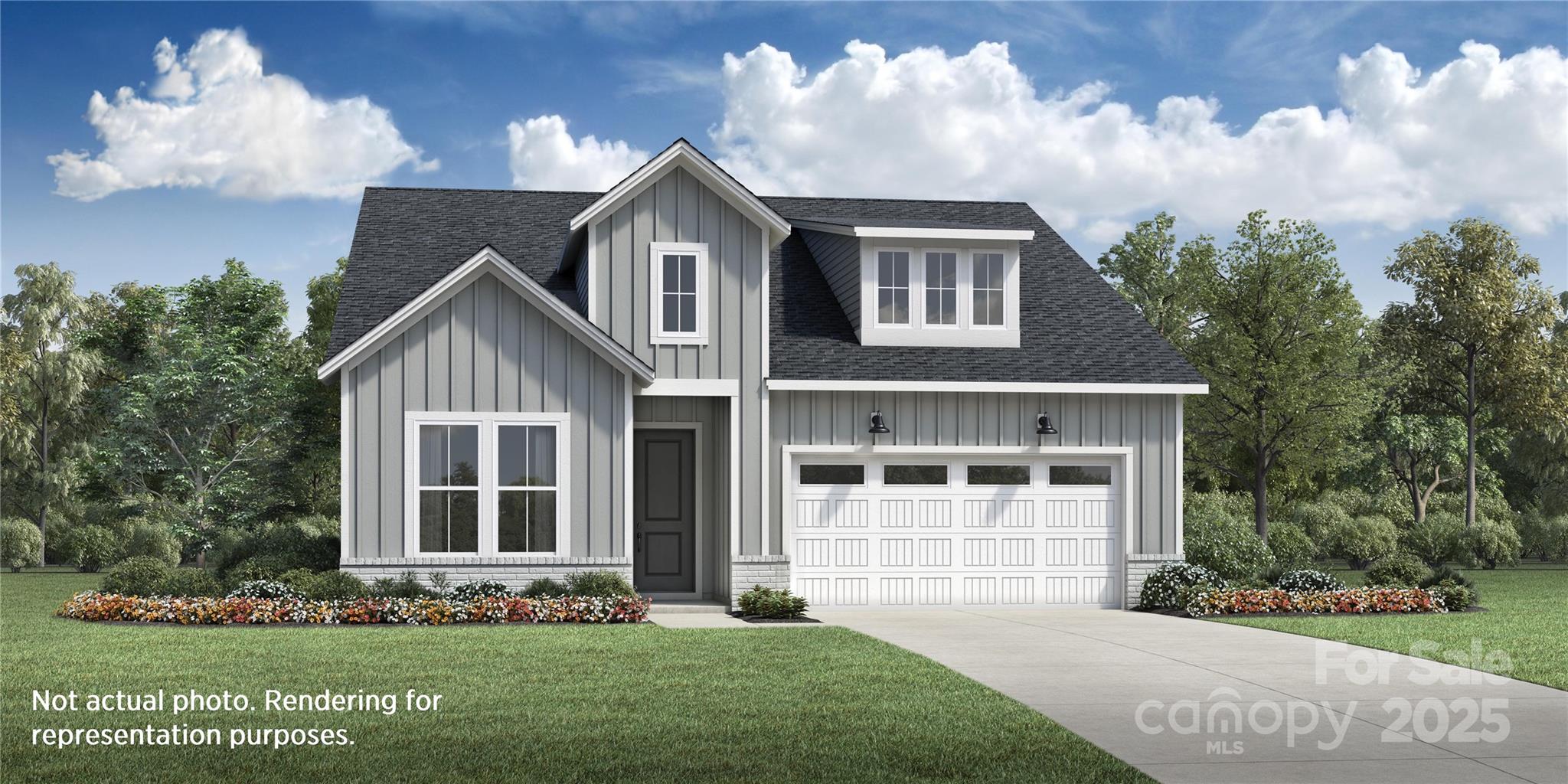 1081 Pinecone Avenue, Unit 213 Indian Land, SC 29707 - Photo 1 of 19 a front view of a house with a garden