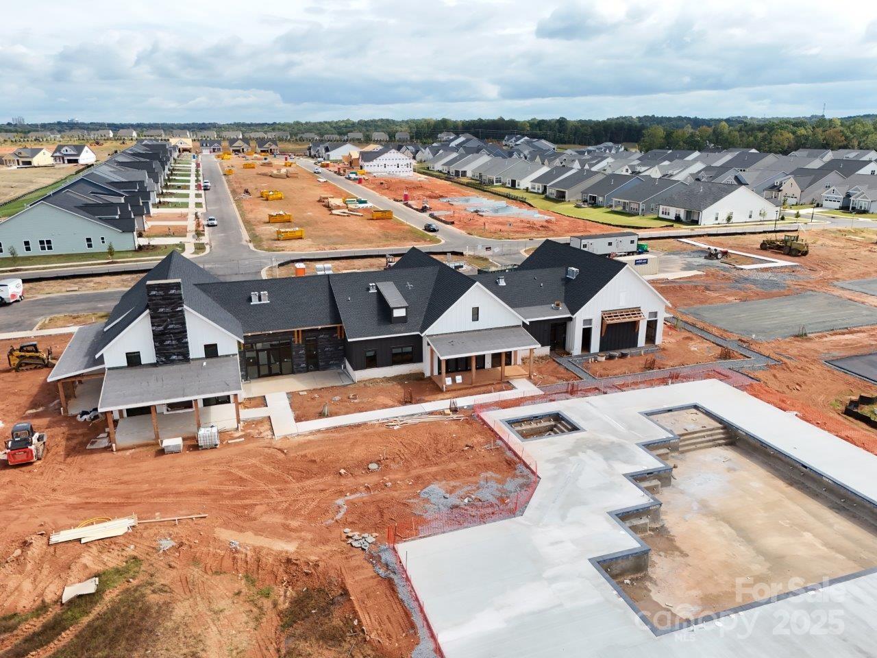 1081 Pinecone Avenue, Unit 213 Indian Land, SC 29707 - Photo 10 of 19 an aerial view of residential houses with outdoor space