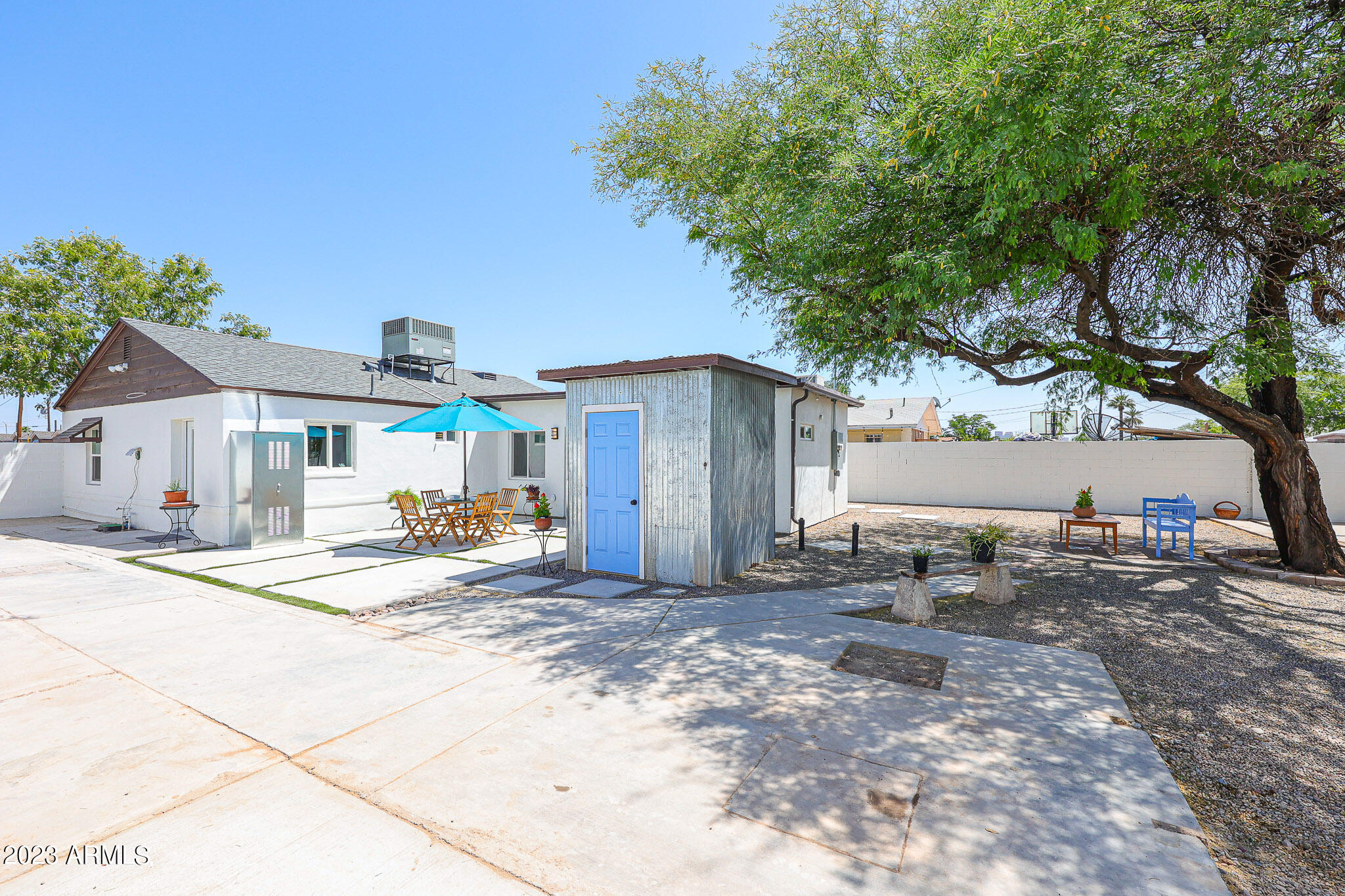 2547 West Adams Street Phoenix, AZ 85009 - Photo 31 of 42 Large & private backyard
