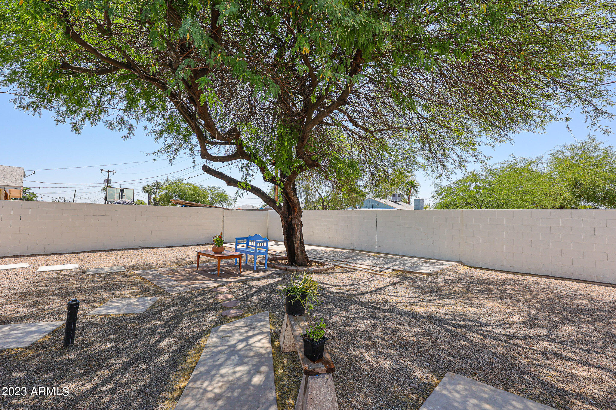 2547 West Adams Street Phoenix, AZ 85009 - Photo 32 of 42 Notice the Block Wall