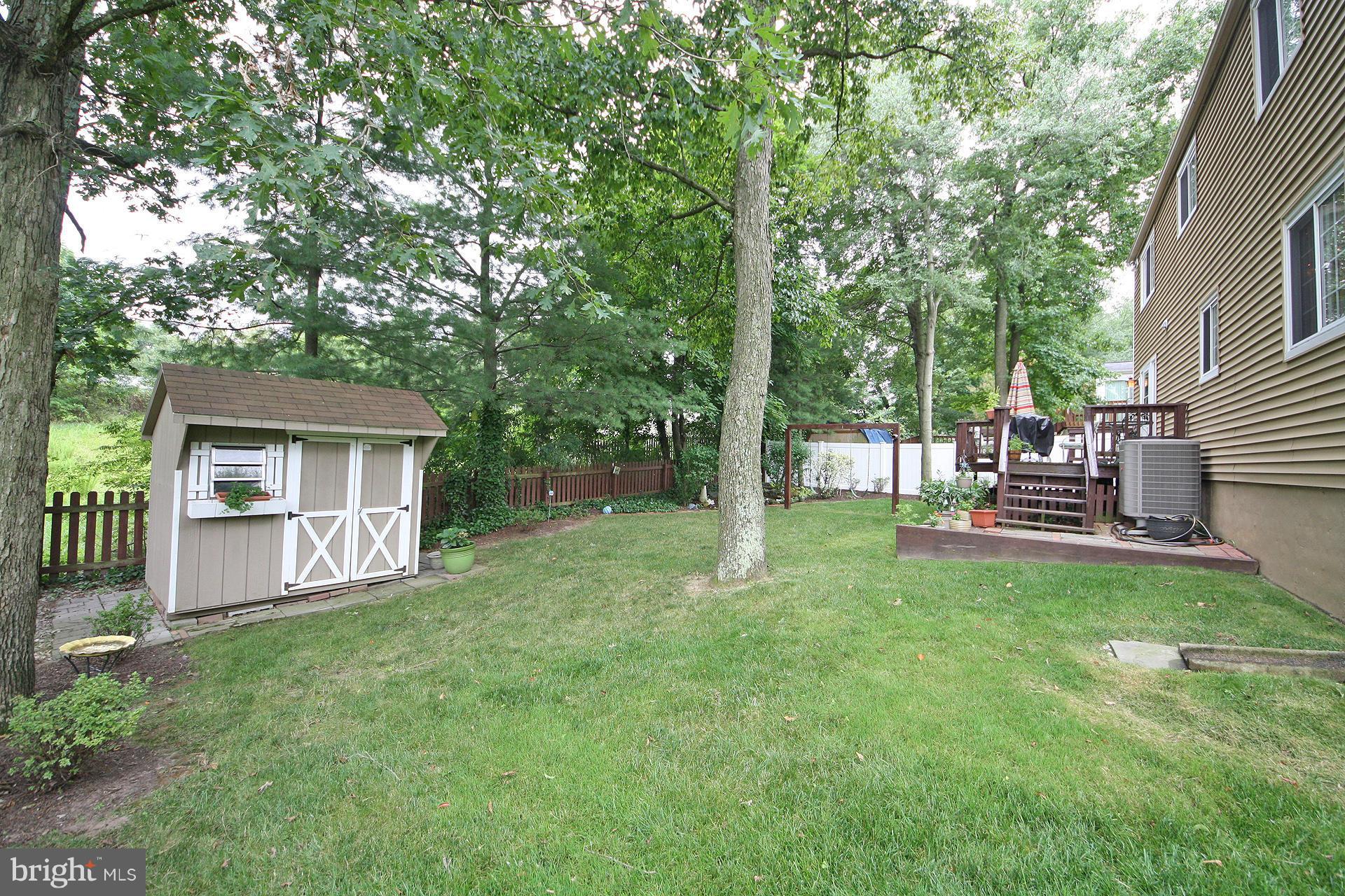9326 Northgate Road Laurel, MD 20723 - Photo 26 of 30 Backyard with Storage Shed