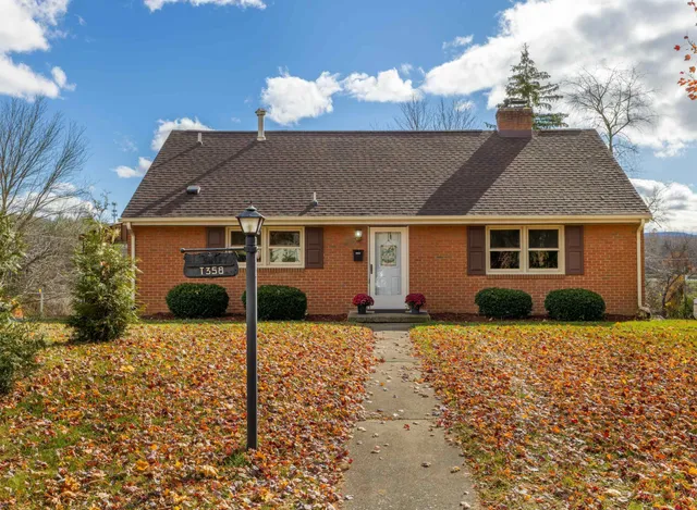 a house view with a outdoor space