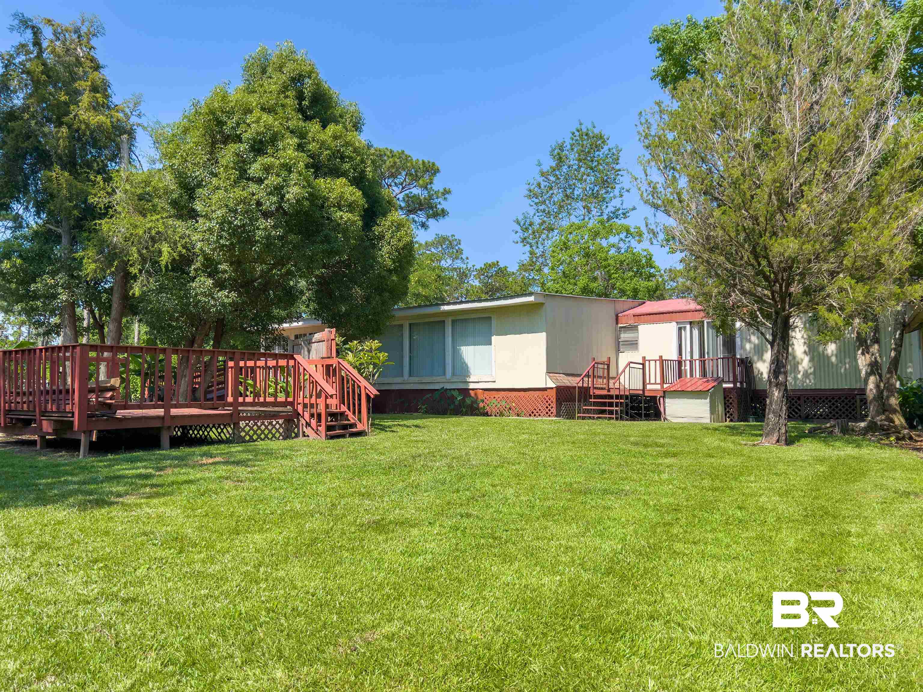9190 County Road 97 Elberta, AL 36530 - Photo 6 of 53 View of yard with a deck