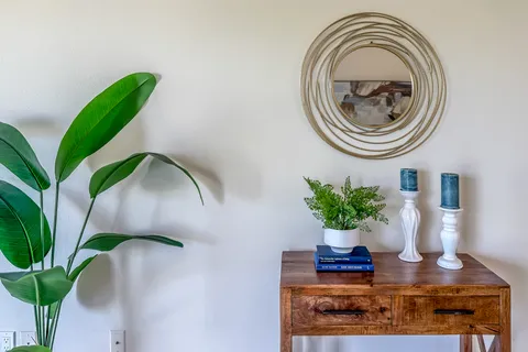 a vase of flowers sitting on a table