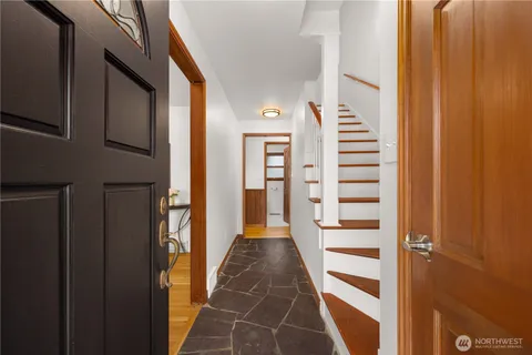 a view of a walk in closet