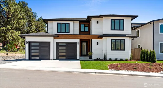 a house that has a large windows