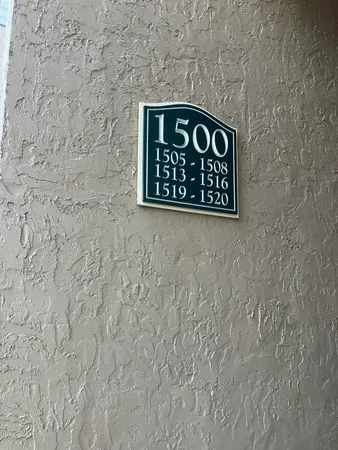a wall with a sign on it