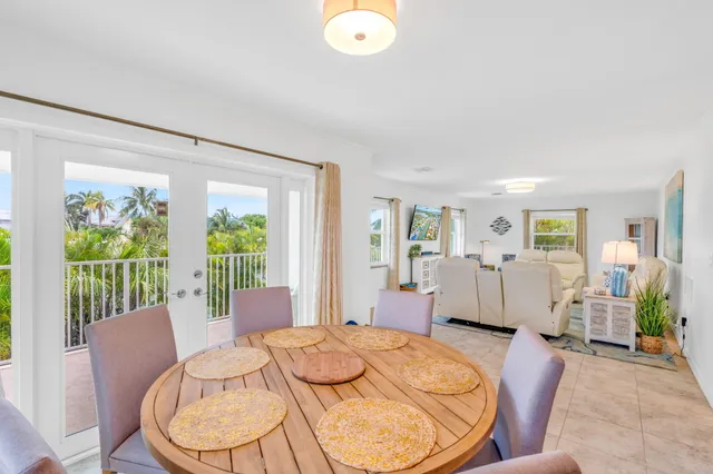 a bedroom with furniture and a large bed