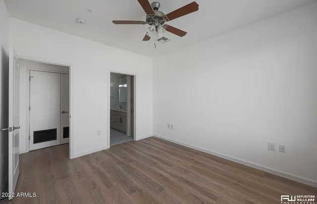wooden floor in an empty room