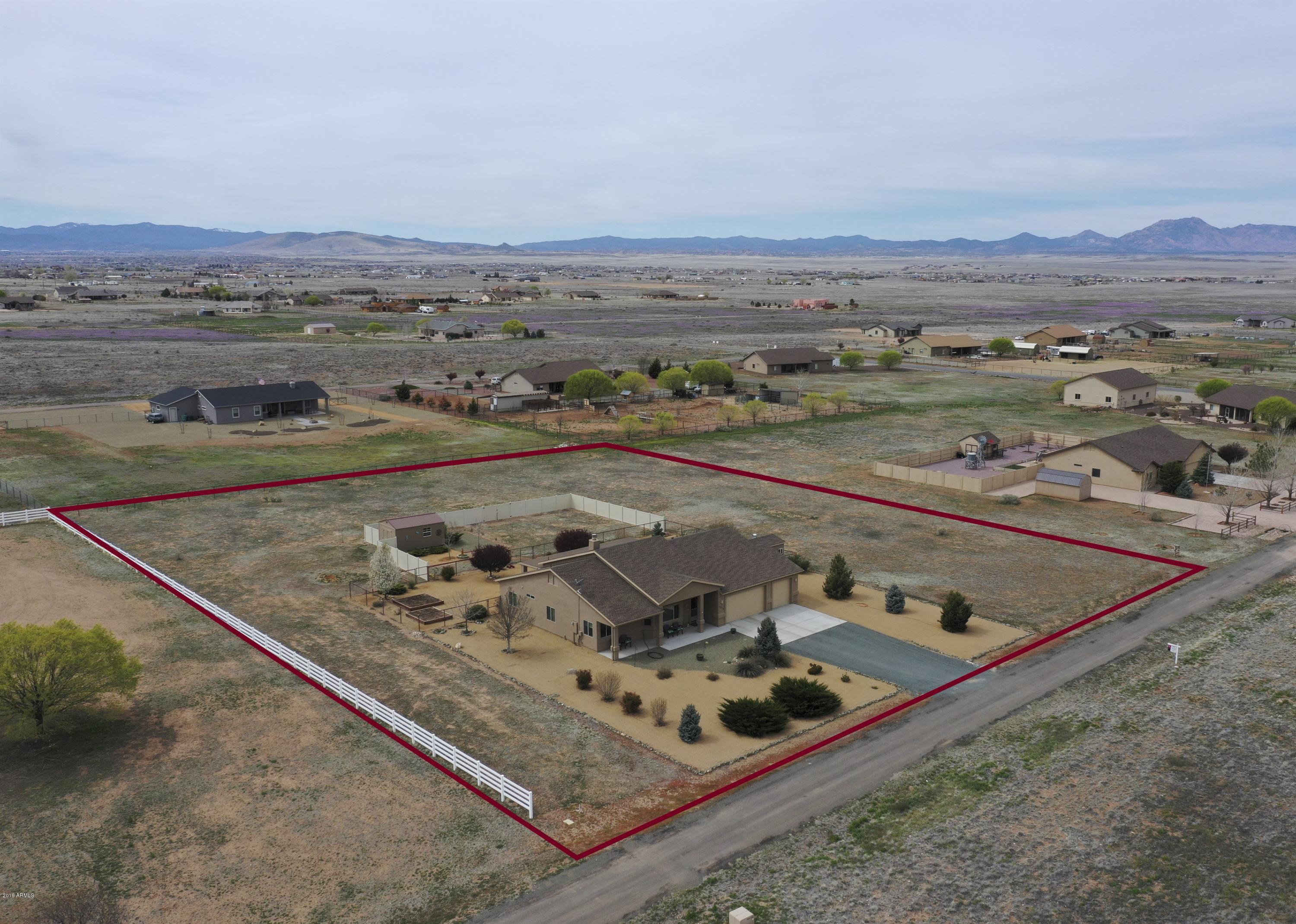 9375 East Hunters Ranch Road Prescott Valley, AZ 86315 - Photo 4 of 43 An Aerial View