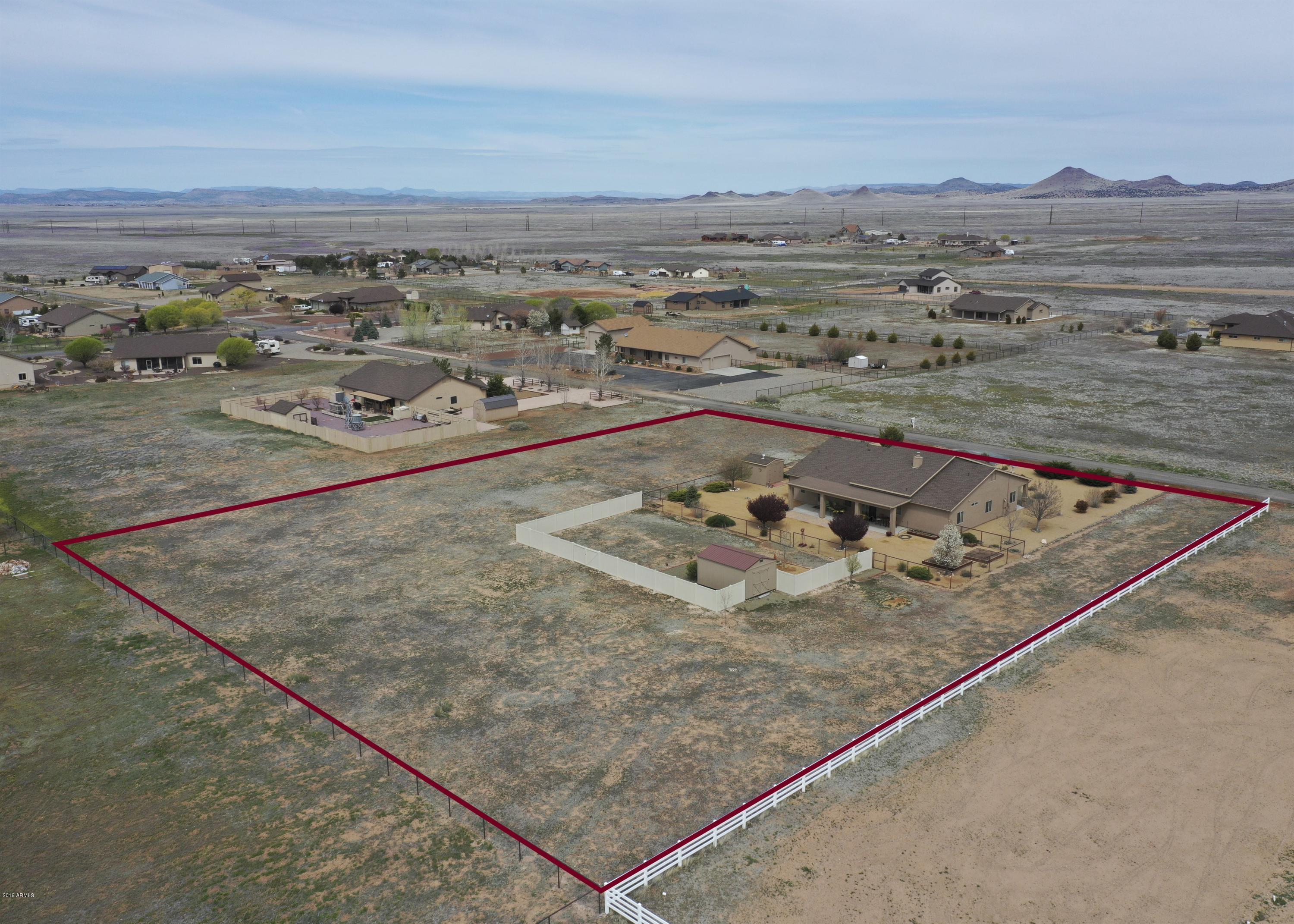 9375 East Hunters Ranch Road Prescott Valley, AZ 86315 - Photo 5 of 43 An Aerial View