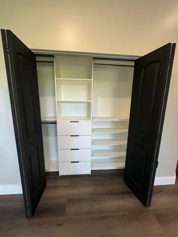 a view of a backyard of a house