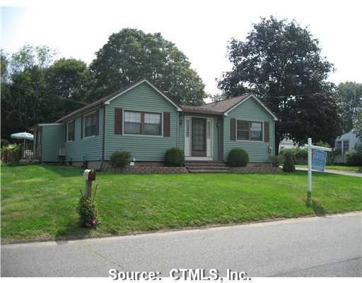 108 Crown St Extension Meriden, CT 06450 - Photo 1 of 1 Exterior Front. Family neighborhood~Ranch, 2 bedroom, vinyl siding