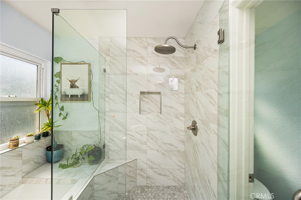 7958 East Bauer Road Anaheim, CA 92808 - Photo 28 of 45 a bathroom with a shower