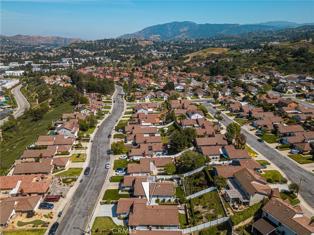 7958 East Bauer Road Anaheim, CA 92808 - Photo 38 of 45 an aerial view of residential houses with outdoor space