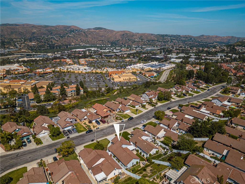 7958 East Bauer Road Anaheim, CA 92808 - Photo 39 of 45 an aerial view of residential building and parking space