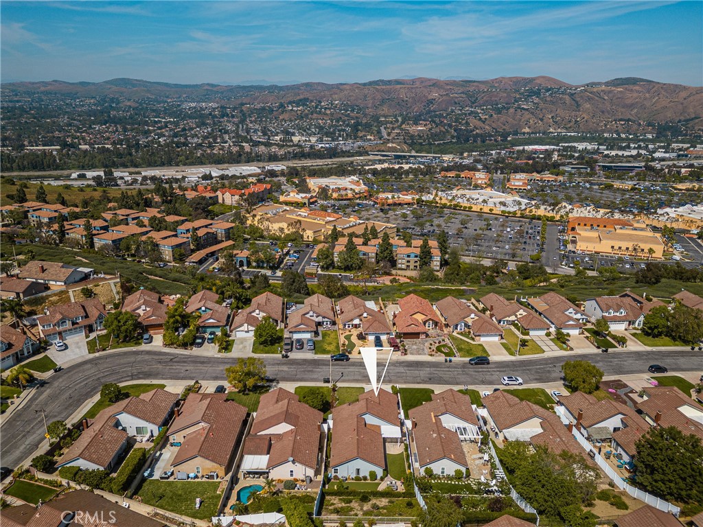 7958 East Bauer Road Anaheim, CA 92808 - Photo 40 of 45 an aerial view of residential houses with outdoor space