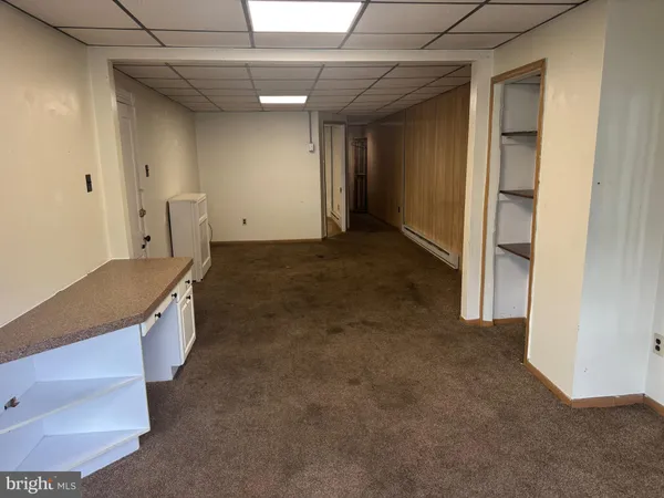 a view of a storage & utility room