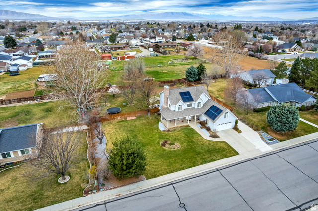 1697 North 500 West Mapleton, UT 84664 - Photo 49 of 50 Aerial perspective of suburban area featuring mountains