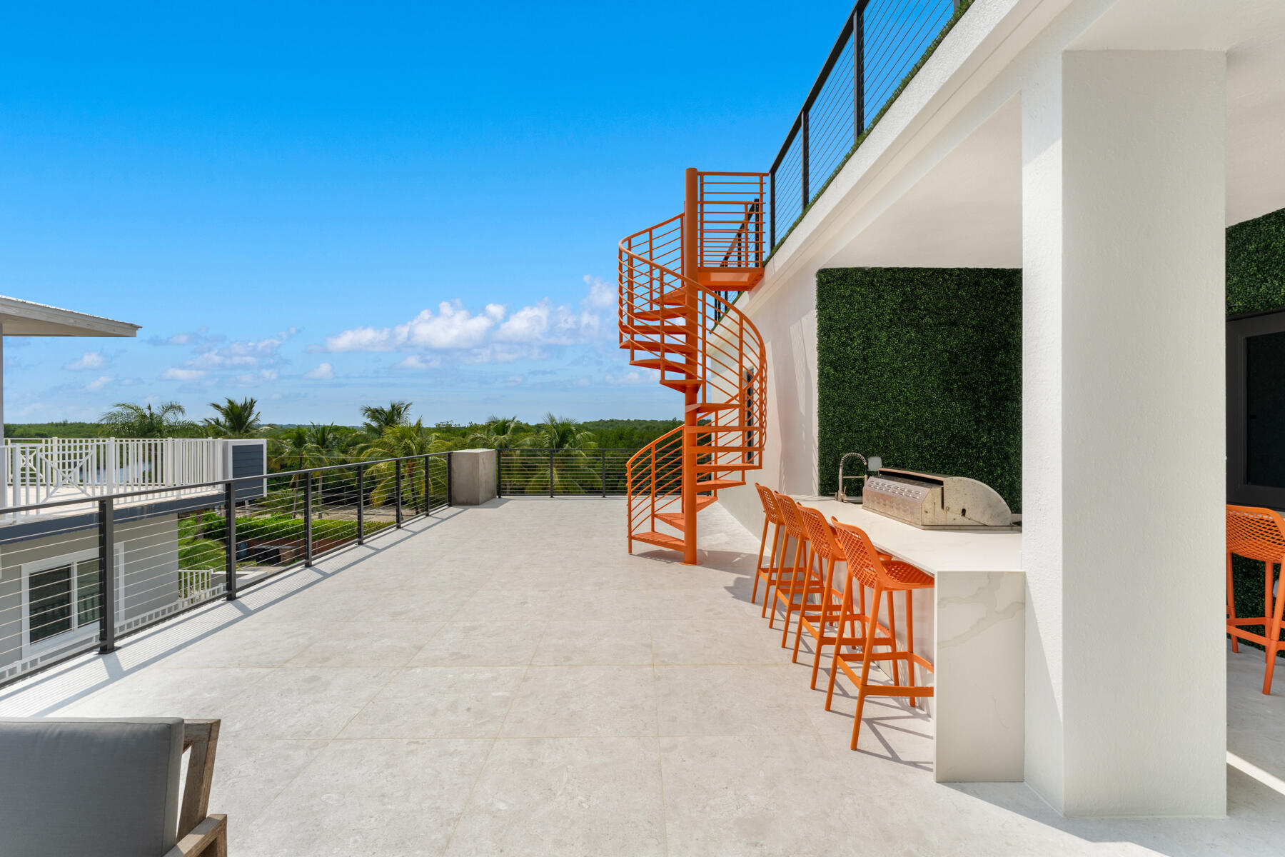 64 Andros Road Key Largo, FL 33037 - Photo 45 of 62 Summer kitchen and bar area 3rd level