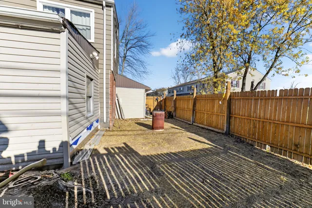 a view of outdoor space and deck